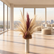 Load image into Gallery viewer, Lilac Heart Dried Floral Arrangement