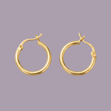 Load image into Gallery viewer, Sterling Silver - Hoop Earrings