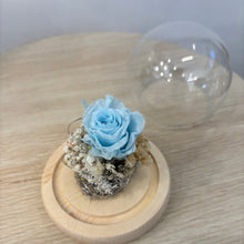 Load image into Gallery viewer, Eternal Single Rose - Glass Flower Dome