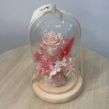 Load image into Gallery viewer, Aphrodite Rose Quartz Dome - Standard & Medium Flower Domes