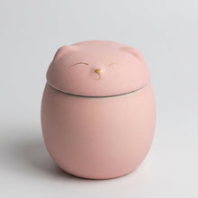 Load image into Gallery viewer, Storage Jar wt Cat Face