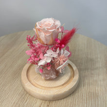 Load image into Gallery viewer, Aphrodite Rose Quartz Dome - Standard & Medium Flower Domes