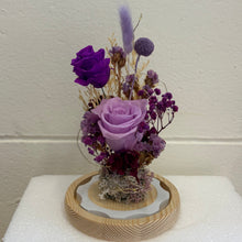 Load image into Gallery viewer, Lilac Garden Flower Dome wt Seedlights