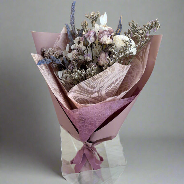 Blush Lilac Bouquet - Dried Flowers