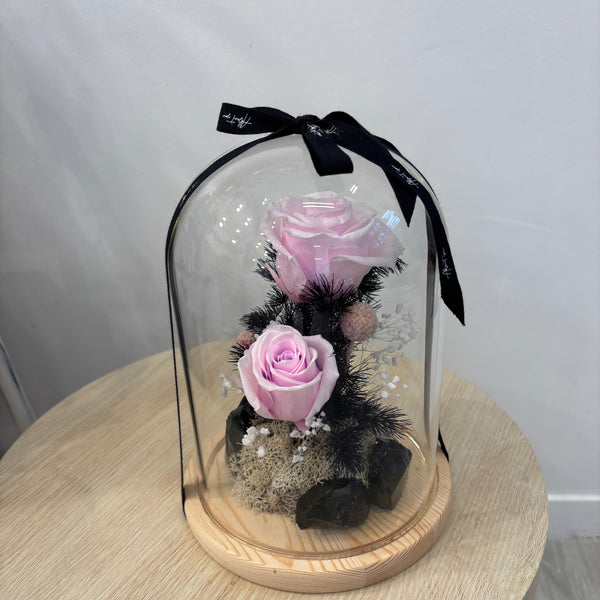 Black Onyx Pink Dome XL