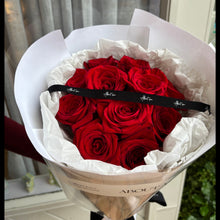 Load image into Gallery viewer, Red Roses - Luxe White Wrapped - Preorder