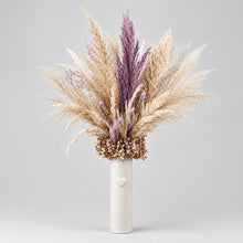 Load image into Gallery viewer, Lilac Heart Dried Floral Arrangement