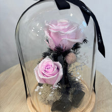 Load image into Gallery viewer, Black Onyx Pink Dome XL - Flower Dome