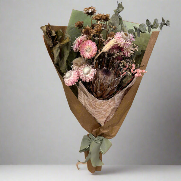 Blush Banksia - Dried Bouquet