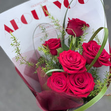 Load image into Gallery viewer, Red Roses x6 - Kiwiana Style