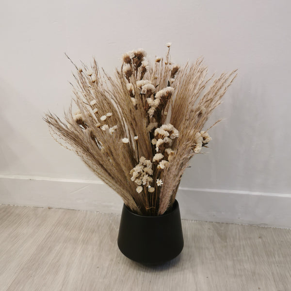 Natural - Statice Pampas Arrangement