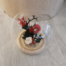 Load image into Gallery viewer, Noir Reindeer Dome - Large