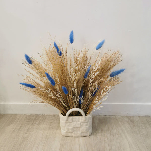 Blue Tide- Bag Vase Arrangement