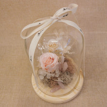 Load image into Gallery viewer, Aphrodite Rose Quartz Dome - Standard & Medium Flower Domes
