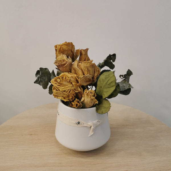 Dried - Eucalyptus & Rose Arrangement