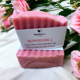 Load image into Gallery viewer, Bombshell inspired handmade soap - fields&co