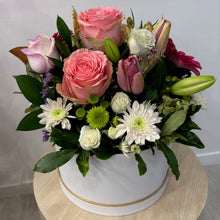 Load image into Gallery viewer, Elegance Hatbox Arrangement - Order Now