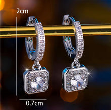 Load image into Gallery viewer, Cleo Huggies - Sterling Silver