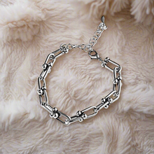 Load image into Gallery viewer, A Little Punky Bracelet - Sterling Silver