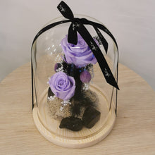 Load image into Gallery viewer, Black Onyx Pink Dome XL - Flower Dome