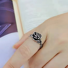 Load image into Gallery viewer, Thornhill Rose Ring - Sterling Silver