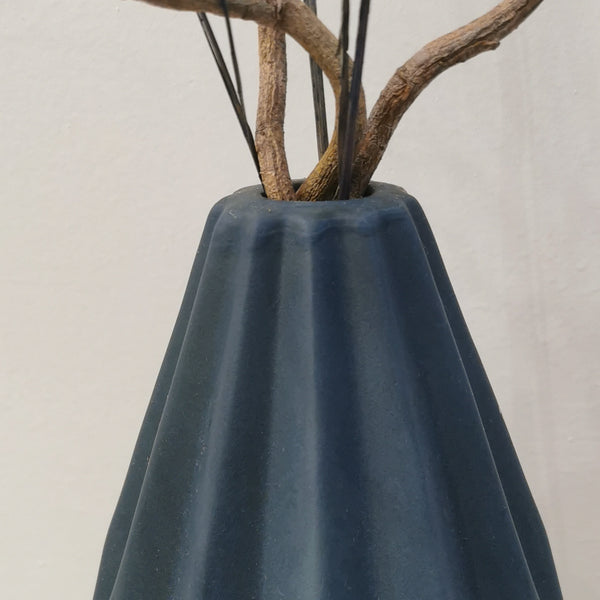 Navy Wheat Willow Arrangement