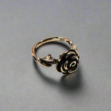 Load image into Gallery viewer, Thornhill Rose Ring - Sterling Silver