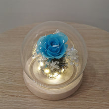 Load image into Gallery viewer, Teal Flower Dome