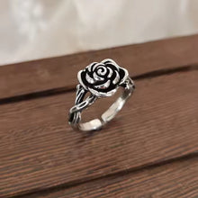 Load image into Gallery viewer, Thornhill Rose Ring - Sterling Silver