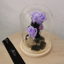 Load image into Gallery viewer, Black Onyx Pink Dome XL - Flower Dome