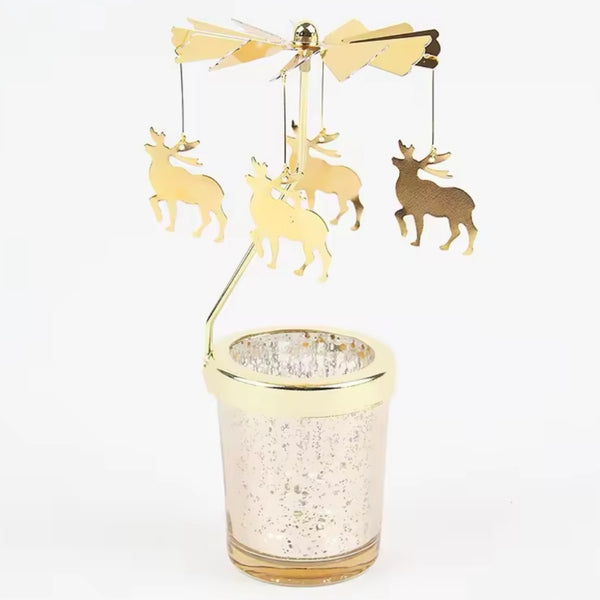 Tea Light Carrousel With Cup