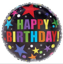 Load image into Gallery viewer, Happy Birthday Flowers, Chocolate & Foil Balloon