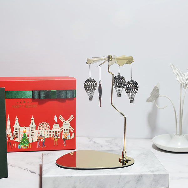 Lucky Charms Carousel & Tea light Candle Holder with Tray