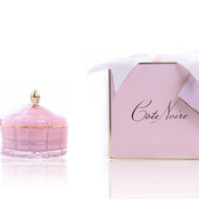 Load image into Gallery viewer, COTE NOIRE - ART DECO CANDLE - PINK & GOLD - PINK CHAMPAGNE GML45002