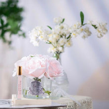 Load image into Gallery viewer, Perfumed Natural Touch 5 Roses- Clear- French Pink - GMR66