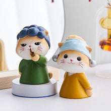 Load image into Gallery viewer, Art Cats Decorative Ornament- World Masterpiece