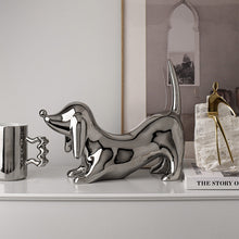 Load image into Gallery viewer, Sausage Dog Decorative Ornament