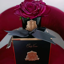 Load image into Gallery viewer, Perfumed Natural Touch 5 Roses - Black - Carmine Red - GMRB64