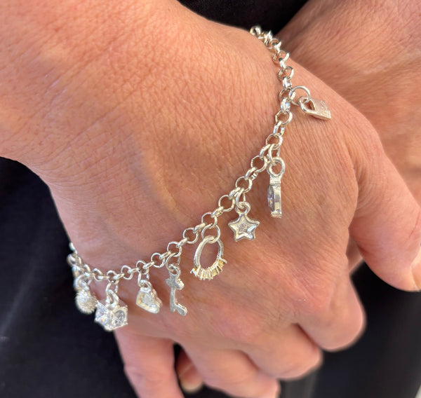 Lucky Charms Bracelet - Sterling Silver