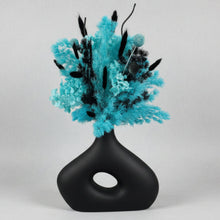 Load image into Gallery viewer, Abstract Donut Arrangement - Tiffany Blue
