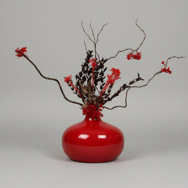 Crimson & Russet Ball Arrangement