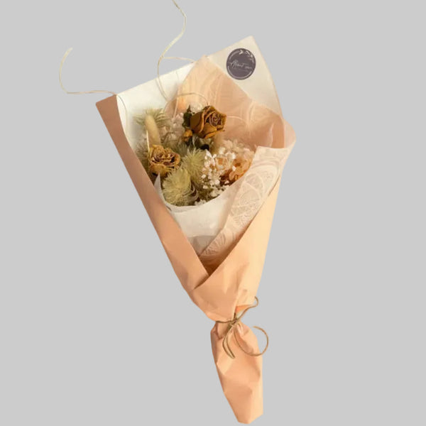 Blush Apricot  Dried Bouquet