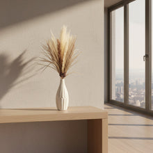 Load image into Gallery viewer, Cream &amp; Toffee Pampas Vase Arrangement

