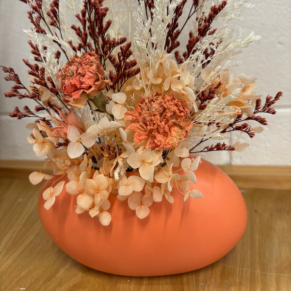 Hot Peach Arrangement