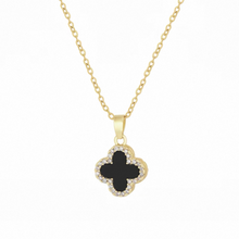 Load image into Gallery viewer, Four Leaf Clover necklaces - Double Sided
