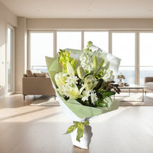 Load image into Gallery viewer, Luxe Cream and Green Bouquet
