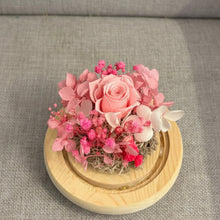 Load image into Gallery viewer, Adorable flower Glass Dome with Seed Lights
