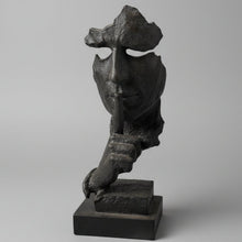 Load image into Gallery viewer, "Silence" Abstract Face Sculpture
