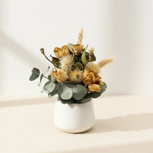 Load image into Gallery viewer, Dried Eucalyptus &amp; Rose Mini Pot
