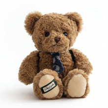 Load image into Gallery viewer, Teddy Bear with Tie &amp; Backpack
